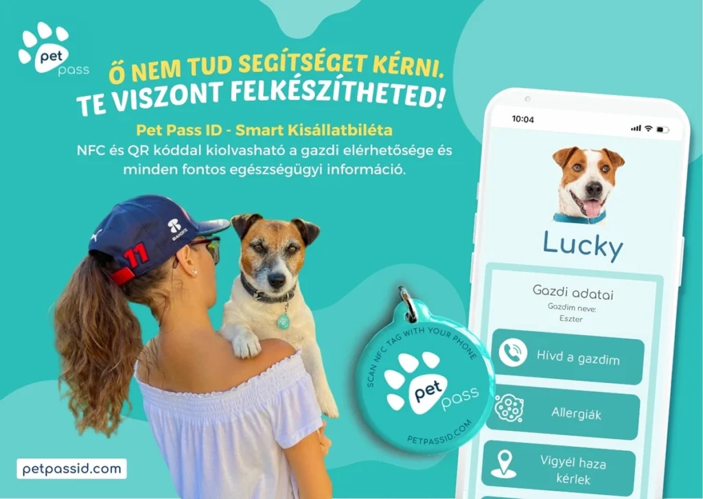 Mi az a Pet Pass ID? – Az okos biléta, ami segít, hogy kedvenced gyorsabban hazataláljon